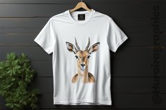 Homsons Gazelle Clipart 04 variations Product Image 2