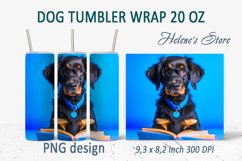 Dog tumbler wrap | Tumbler sublimation| 20oz tumbler bundles Product Image 5