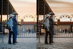 Upgrade your photos with 16 Cowboy Lightroom Presets. Infuse your shots with vintage Western vibes using themes like Wild West, Grain, Frontier Lifestyle, Analog, and Film Look. Easy installation with XMP and DNG files. Elevate your photography game!