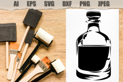 Stencils Vintage bottles Product Image 4