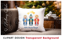 Clipart Feliz Dia de Reyes! Sublimation DTF Design. Product Image 4