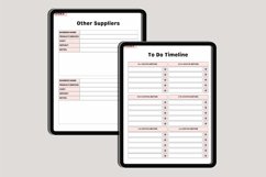 Digital Wedding Planner Canva Interior Product Image 4