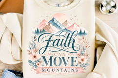 Faith Can Move Mountains PNG Product Image 1
