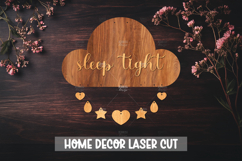 Nursery Dream Catcher - Wooden Nursery Decor Laser Cut Product Image 1