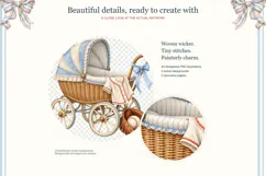 Baseball Baby Shower Clipart Product Image 4