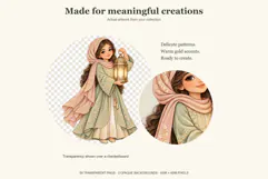 Eid Al Adha Family Clipart Product Image 2