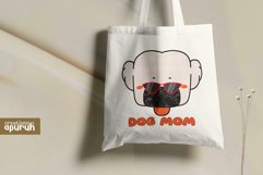 Cute Dog Lover Quotes Sublimation Tee Design 04 Product Image 3