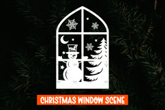 8 Christmas Window decal SVG, Christmas Window Display SVG Product Image 5