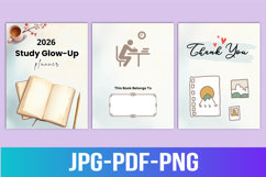 2026 Study Glow-Up Planner Product Image 4