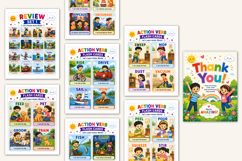 Action Verb Flash Cards Product Image 4