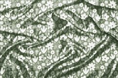 Abstract Seamless Pattern With Flowers and Leaves Product Image 4