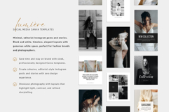 Minimal, Editorial Instagram Social Media Canva Templates Product Image 4
