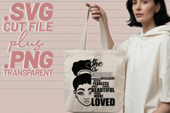 4x Magical Powerful Fearless Proud Loved Girls SVG Cut Files Product Image 4