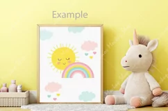 Mockup, Kids room mockup, PSD\ PNG\ JPG Product Image 4