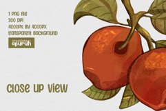 Farm Fresh Market&#039;s Vintage Fruit Tee Sublimation Design 04 Product Image 2