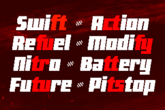 Glitch Zone - Modern Pixel Racing Game Font Product Image 9