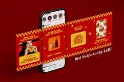 Food and Beverage Instagram Carousel &amp; Canva Template Product Image 4