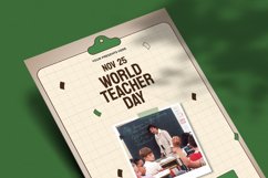 Genial - World Teacher Day Flyer Product Image 4