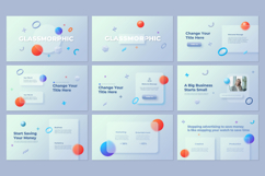Animated Glassmorphism PowerPoint Presentation Template Product Image 4