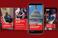 Henli - Headline News Instagram Story &amp; Canva Template Product Image 4