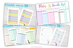 15 HUGE Planners bundle printable KDP interiors. Product Image 5