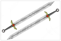Medieval Shield with Sword Product Image 4