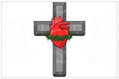 Cross with Christian Symbolism Product Image 4