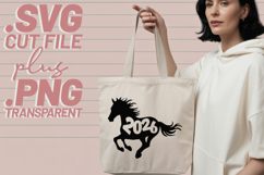 4x Year Of The Horse 2026 Running Horse SVG Cut Files Shirt Product Image 4