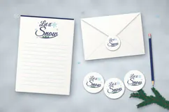Let it Snow Winter SVG Product Image 6