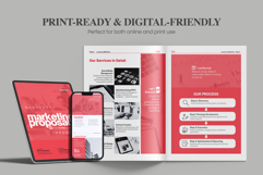 Canva Marketing Proposal Template 12-Page Business Proposal Product Image 4