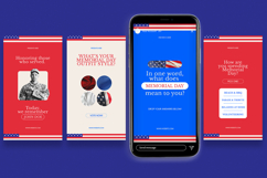 Meita - Memorial Day Instagram Story &amp; Canva Template Product Image 4