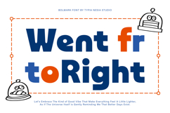 Bolmark - Retro Bauhaus Bold Sans Product Image 4