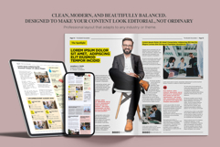 Modern Newsletter Template for Canva Product Image 6