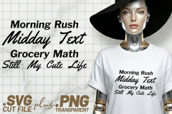 4x Funny Quotes Grocery Math Snack Economist SVG Cut Files Product Image 4