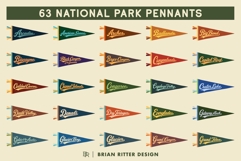 National Park Pennants Product Image 4