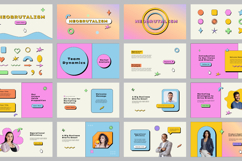 Neobrutalism Animated PowerPoint Template Product Image 4