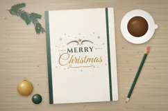 Merry Christmas Lettering SVG Product Image 6