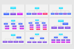 Animated Organizational Charts PowerPoint Template Product Image 5