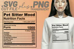 4x Funny Quotes Pet Sitter Club Energy Mode SVG Cut Files Product Image 4