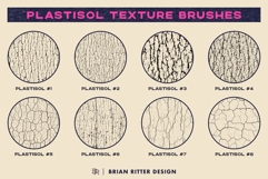 Plastisol Texture Brushes Product Image 4