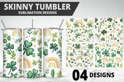 St Patrick&#039;s Day Tumbler Wrap| Sublimation Design Product Image 1