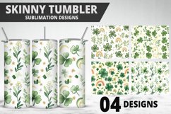 St Patrick&#039;s Day Tumbler Wrap| Sublimation Design Product Image 1