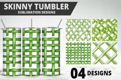 Skinny Tumbler Wrap Design | Tumbler Wrap PNG Design Product Image 1
