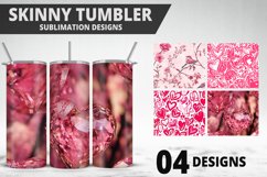Lovely Hearts Tumbler Design | Valentine&#039;s Day Tumbler Wrap Product Image 1
