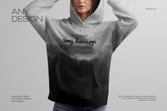 4 Mockups Woman Oversize Long Hoodie. vol.03 Product Image 4