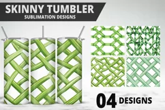 Skinny Tumbler Wrap Design | Tumbler Wrap PNG Design Product Image 1