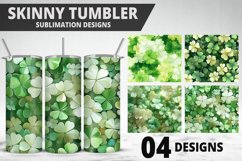 St Patrick&#039;s Day Tumbler Wrap| Sublimation Design Product Image 1
