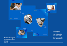 Modern Business Instagram Post &amp; Story Template Product Image 5