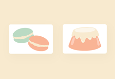 Puffy Cute Dessert Illustration Set Product Image 5