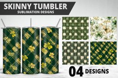 St Patrick&#039;s Day Tumbler Wrap| Sublimation Design Product Image 1